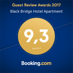 Ubytování na Black Bridge získalo skvělé hodnocení na Booking.com